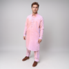 Pastel Pink Embroidered Shalwar Kameez For Men's Pakistan