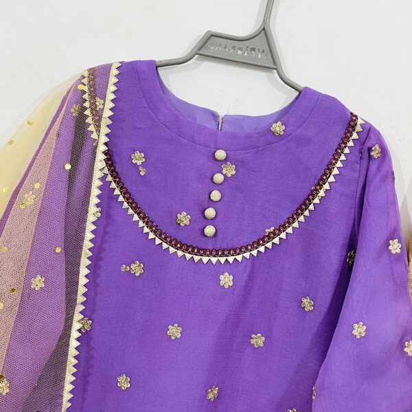 Purple Pakistani children clothing (2)