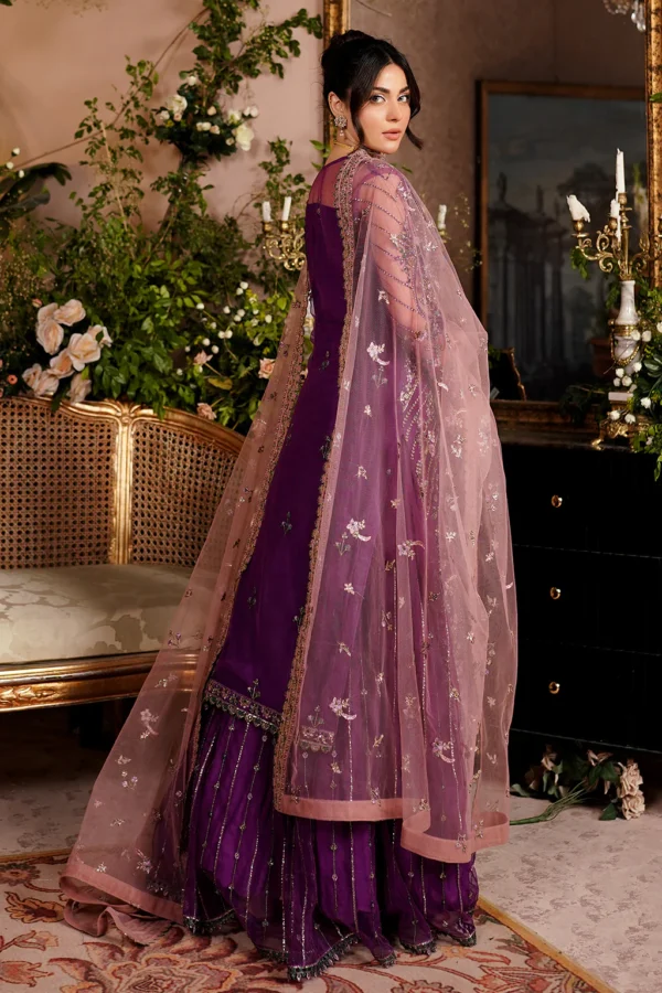Purple Wholesale Pakistani Party Wear (2) Purple Wholesale Pakistani Party Wear