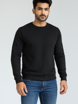 Black Wholesale crewneck sweatshirts USA
