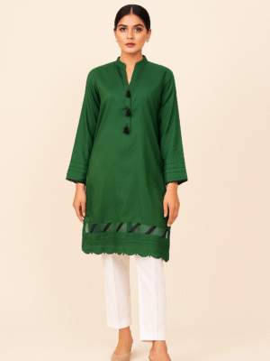 Green plain linen kurtis wholesale USA