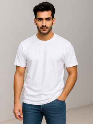 Off-White plain round neck t shirts wholesale USA