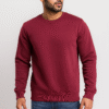 Wine Red Wholesale pullover sweatshirts USA