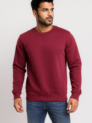 Wine Red Wholesale pullover sweatshirts USA