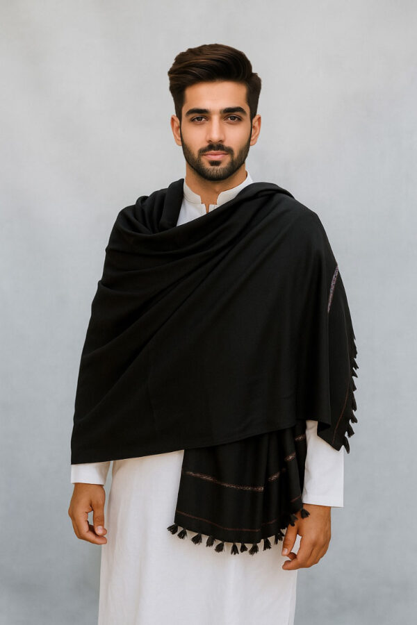 black men’s woolen shawl USA