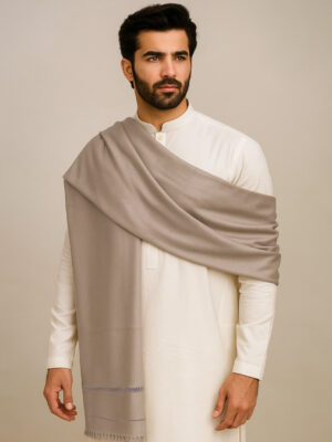 mushroom men’s heavy wool shawl USA