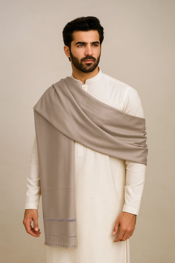 mushroom men’s heavy wool shawl USA