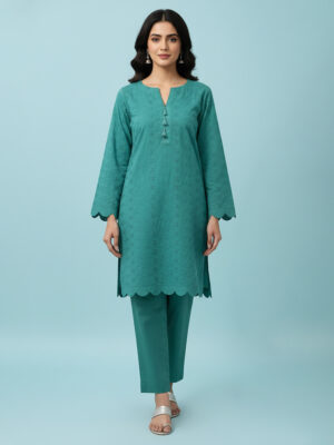 Cyan Chikankari Co Ord Wholesale USA