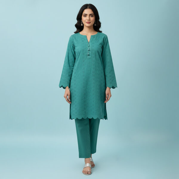 Cyan Chikankari Co Ord Wholesale USA