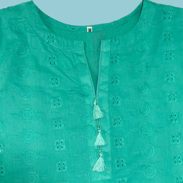 Cyan Chikankari Co Ord Wholesale USA