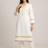 Off-White Embroidered Pakistani Co-Ord Set for Women USA