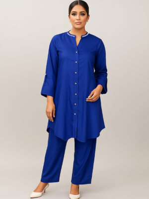 Royal Blue Co-Ord Set for Women USA