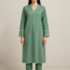 Slate Green Pakistani Co-Ord Set for Women USA