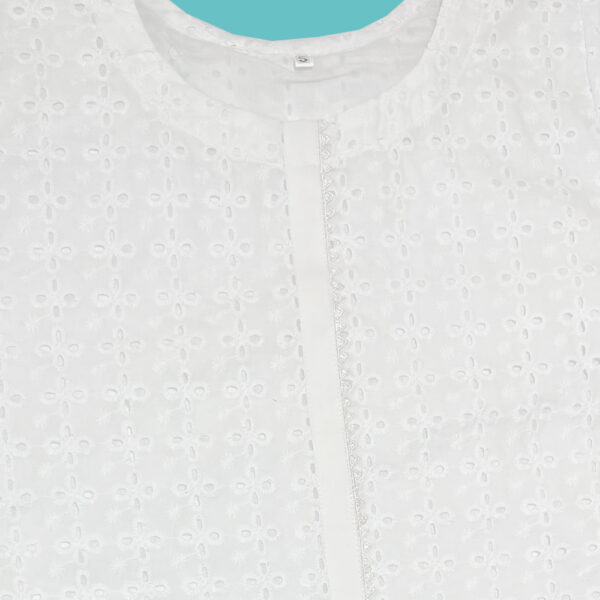White Chikankari Co Ords Wholesale USA