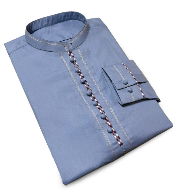 Cool Grey Stitched Men's Suits Wholesale USA