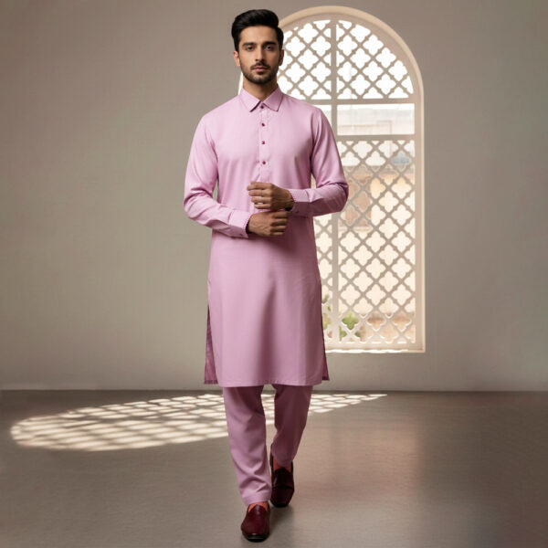 Mens Cavern Pink Wholesale Pakistani Shalwar kameez USA