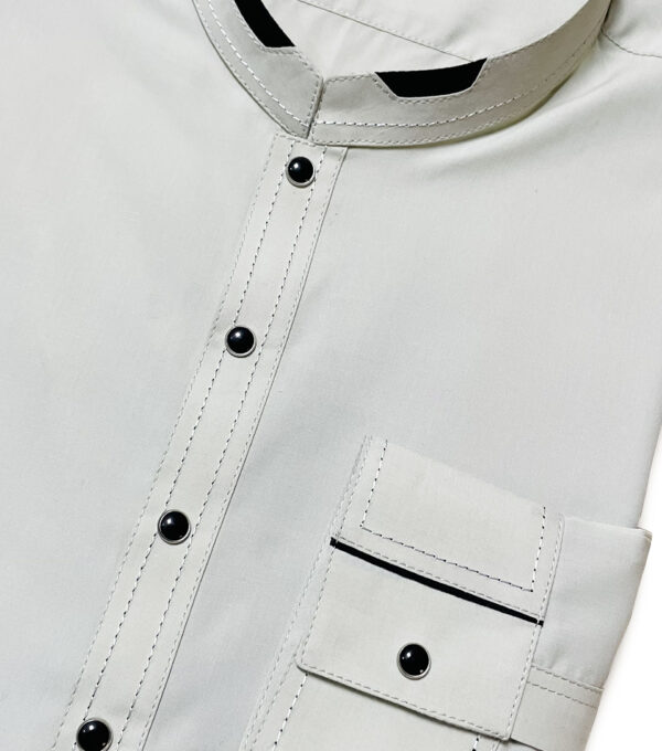 Light Grey Stitched Men's Suits Wholesale USA – Premium Wash & Wear Outfit