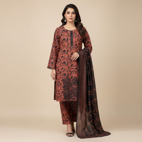 Brown pakistani wholesale dhanak suits USA Brown pakistani wholesale dhanak suits USA
