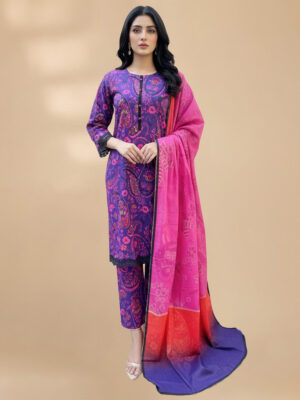 Lavender wholesale pakistani khaddar suit usa Lavender Wholesale Pakistani Khaddar Suit USA