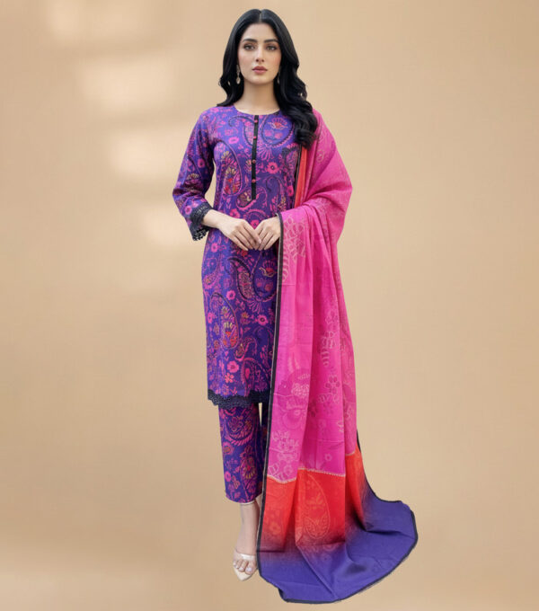 Lavender wholesale pakistani khaddar suit usa Lavender Wholesale Pakistani Khaddar Suit USA