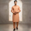 Mens Peachy Pink wholesale pakistani shalwar kameez USA