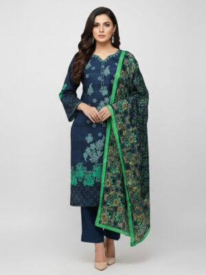 Nile Blue Wholesale Linen Pakistani Suit USA Nile Blue Wholesale Linen Pakistani Suit USA