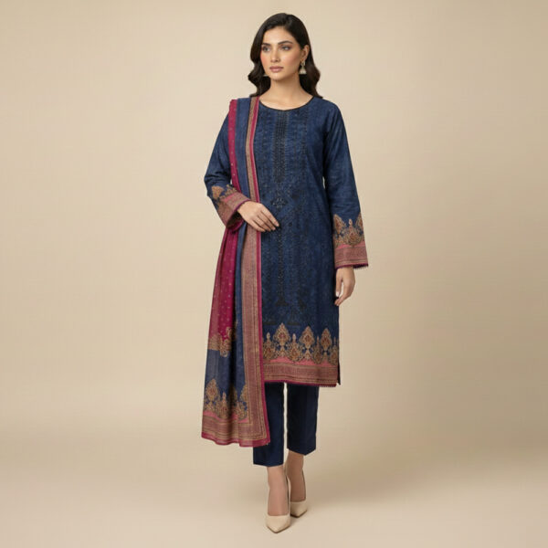 Nile Blue Wholesale Pakistani Linen Suits USA Nile Blue Wholesale Pakistani Linen Suits USA