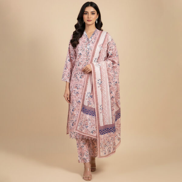 Oyster Pink Wholesale Pakistani Lawn Salwar Kameez USA Oyster Pink Wholesale Pakistani Lawn Salwar Kameez USA
