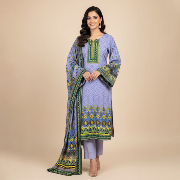 Pastel Purple Wholesale Pakistani Lawn Salwar Kameez USA Pastel Purple Wholesale Pakistani Lawn Salwar Kameez USA