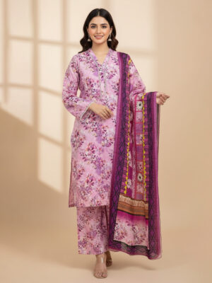 Pink Flare Wholesale Pakistani Lawn Salwar Kameez USA