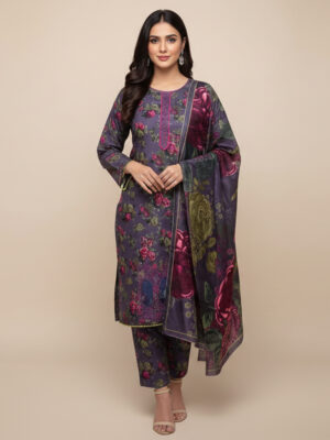Purple Wholesale Linen Pakistani Suit USA Purple Wholesale Linen Pakistani Suit USA