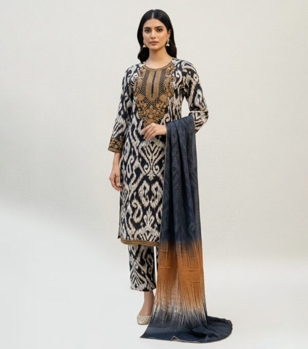 White & black wholesale pakistani khaddar suit usa White & black wholesale pakistani khaddar suit usa