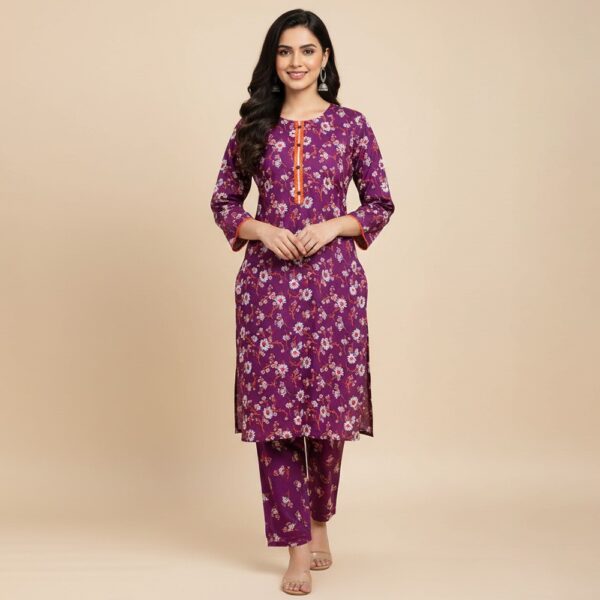 Purple Poly cotton Wholesale Pakistani Salwar Kameez USA Purple Poly cotton Wholesale Pakistani Salwar Kameez USA