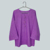 Purple short length chikankari kurti wholesale USA (2) Purple short length chikankari kurti wholesale USA