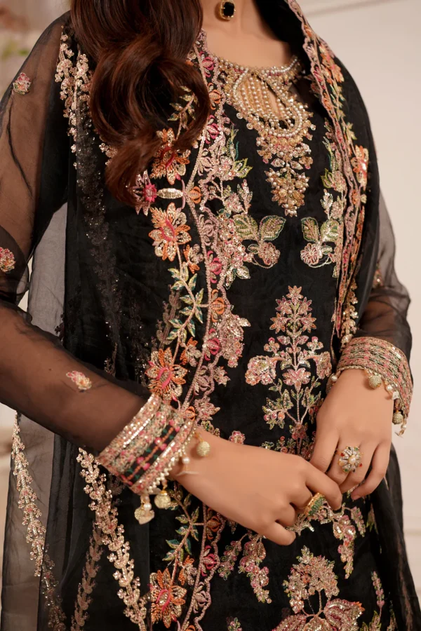 Black Wholesale Pakistani Party Wear (2) Black Wholesale Pakistani Party Wear