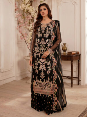 Black Wholesale Pakistani Party Wear