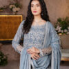 Bluish Grey Wholesale Pakistani Party Wear (3) Bluish Grey Wholesale Pakistani Party Wear