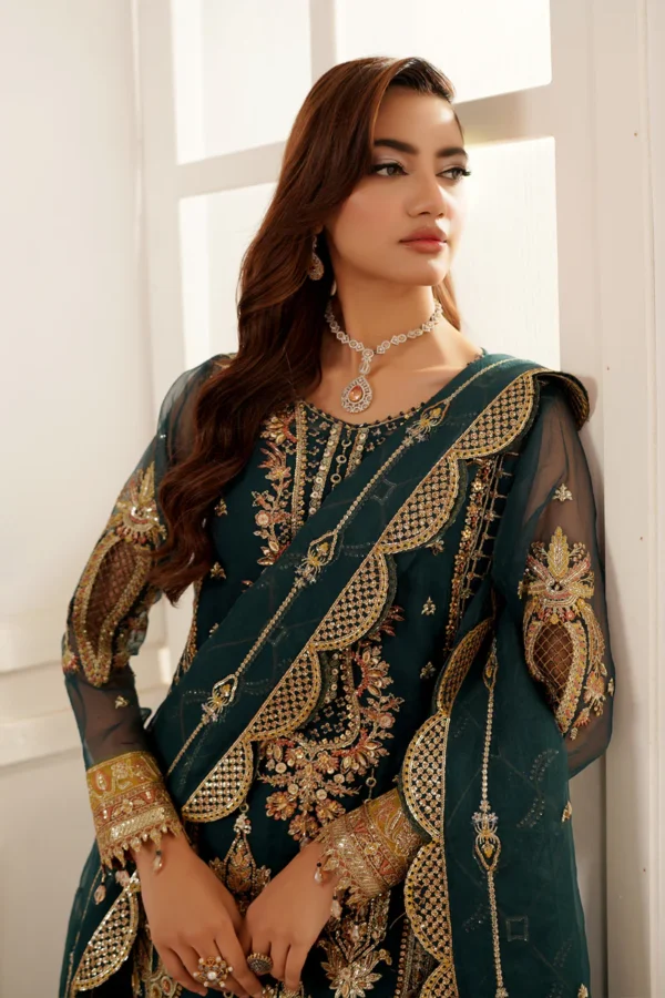 Green Wholesale Pakistani Party Wear (2) Green Wholesale Pakistani Party Wear