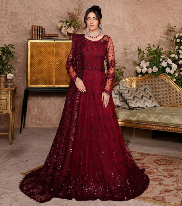Mehroon wholesale pakistani party wear Mehroon Wholesale Pakistani Party Wear