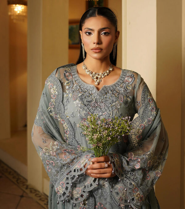 Natural Grey Wholesale Pakistani Party Wear (2) Natural Grey Wholesale Pakistani Party Wear