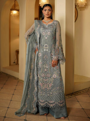 Natural Grey Wholesale Pakistani Party Wear Natural Grey Wholesale Pakistani Party Wear