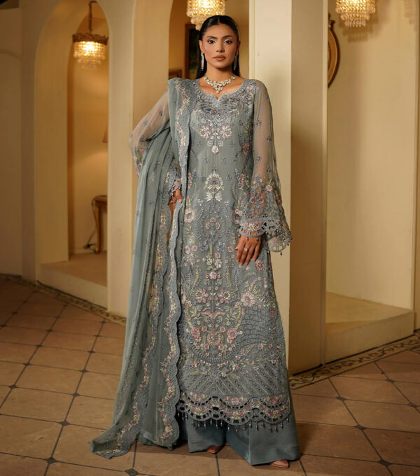 Natural Grey Wholesale Pakistani Party Wear Natural Grey Wholesale Pakistani Party Wear