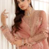 Peach Wholesale Pakistani Party Wear (2) Peach Wholesale Pakistani Party Wear