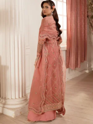 Peach Wholesale Pakistani Party Wear Peach Wholesale Pakistani Party Wear