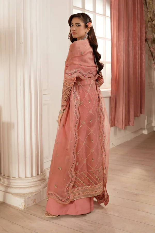 Peach Wholesale Pakistani Party Wear Peach Wholesale Pakistani Party Wear