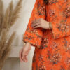 Bright Orange Stitched 3pc Wholesale Lawn Suits in USA (3) Bright Orange Stitched 3pc Wholesale Lawn Suits in USA