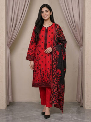 Brilliant Red Wholesale Lawn Pakistani Suit USA Brilliant Red Wholesale Lawn Pakistani Suit USA