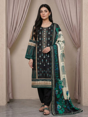 Classic Black Pakistani Wholesale Lawn Suit USA Classic Black Pakistani Wholesale Lawn Suit USA