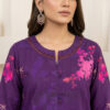 Deep Purple Linen 2-Piece women pakistani suits wholesale new york (2) Deep Purple Linen 2-Piece women pakistani suits wholesale new york