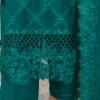 Emerald Green Chiffon wholesale women pakistani suits new york (2) Emerald Green Chiffon wholesale women pakistani suits new york